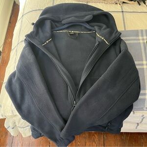 Men's Navy Blue Tactical Fleece Hoodie